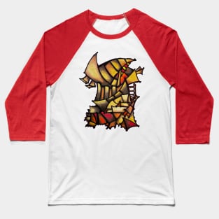 Crabby Fort Baseball T-Shirt